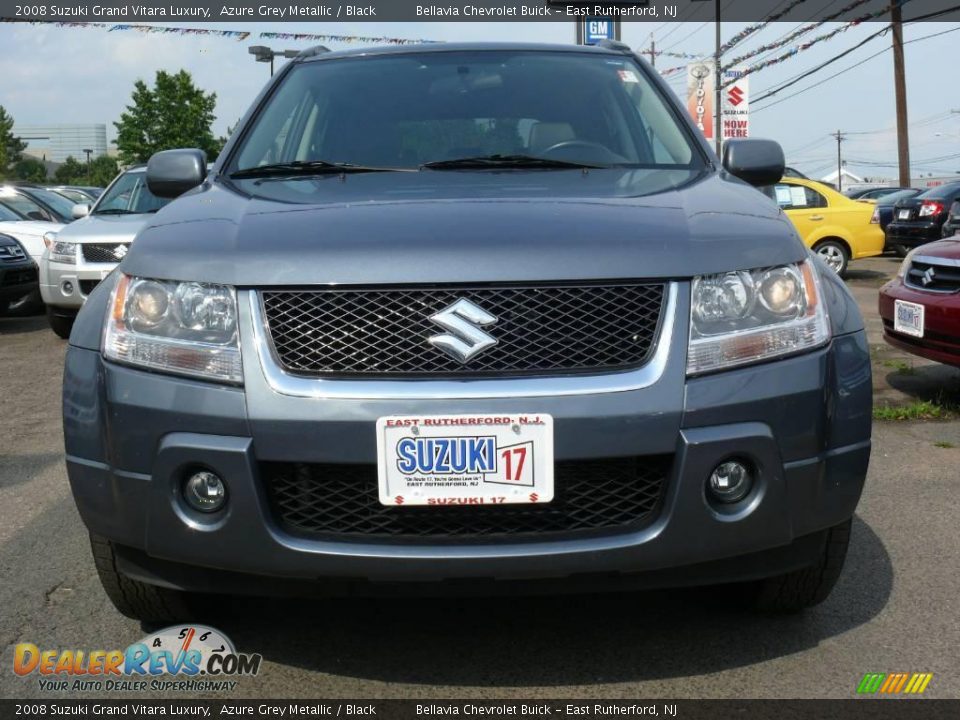2008 Suzuki Grand Vitara Luxury Azure Grey Metallic / Black Photo #2