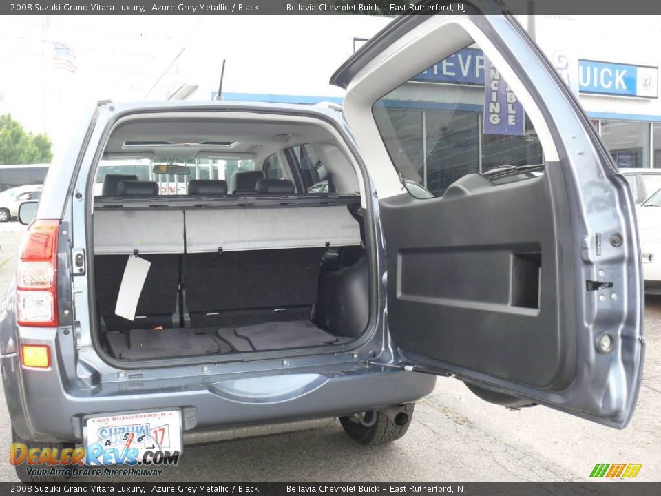 2008 Suzuki Grand Vitara Luxury Azure Grey Metallic / Black Photo #13