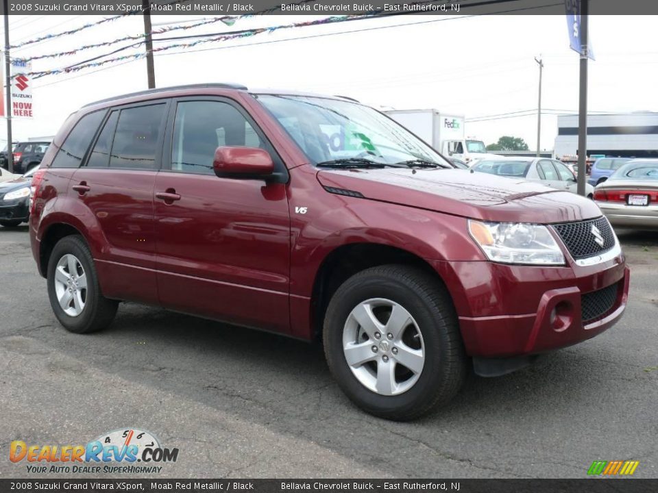 2008 Suzuki Grand Vitara XSport Moab Red Metallic / Black Photo #3