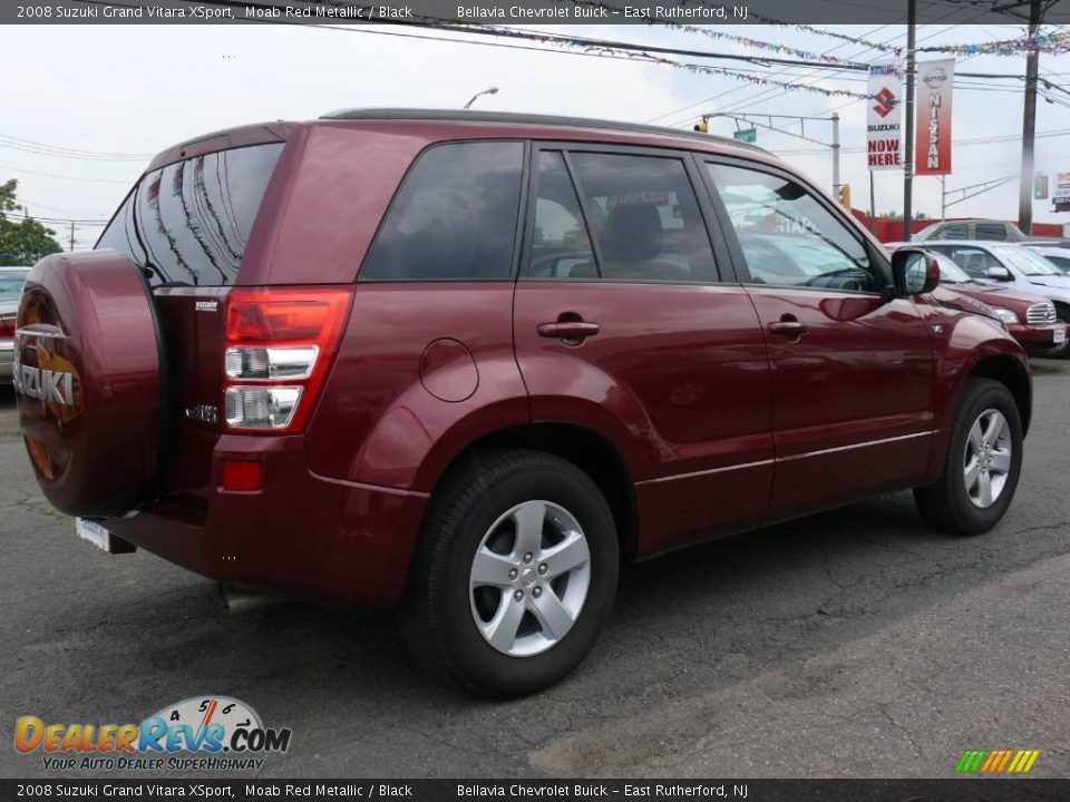 2008 Suzuki Grand Vitara XSport Moab Red Metallic / Black Photo #4