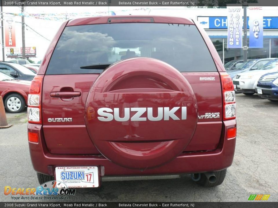 2008 Suzuki Grand Vitara XSport Moab Red Metallic / Black Photo #5