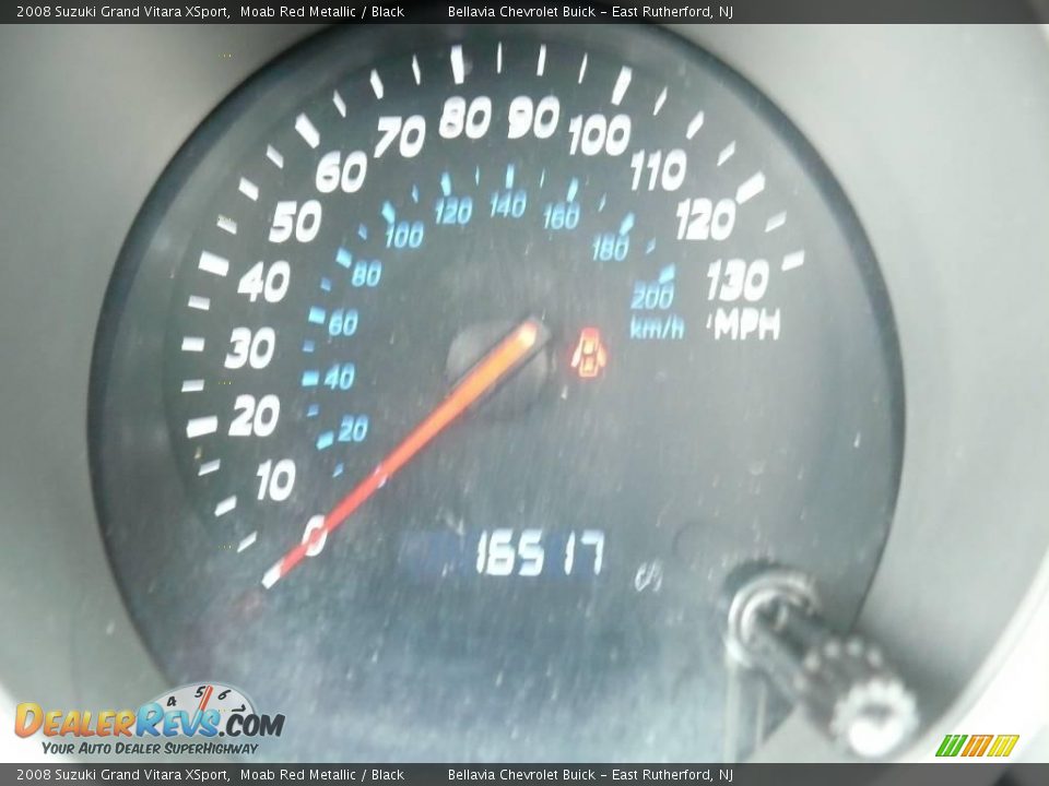 2008 Suzuki Grand Vitara XSport Moab Red Metallic / Black Photo #11