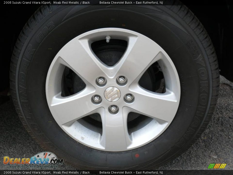 2008 Suzuki Grand Vitara XSport Moab Red Metallic / Black Photo #14