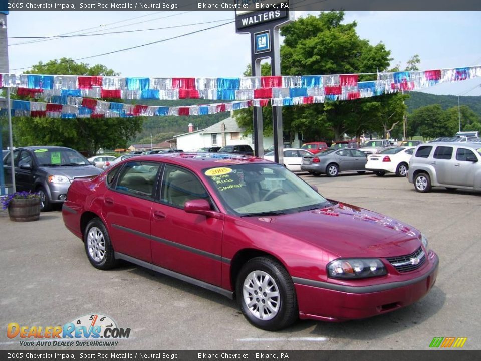2005 Chevrolet Impala Sport Red Metallic / Neutral Beige Photo #1