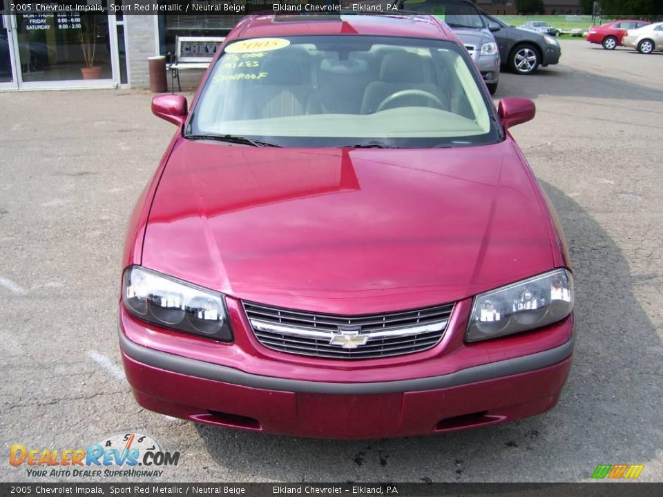 2005 Chevrolet Impala Sport Red Metallic / Neutral Beige Photo #2