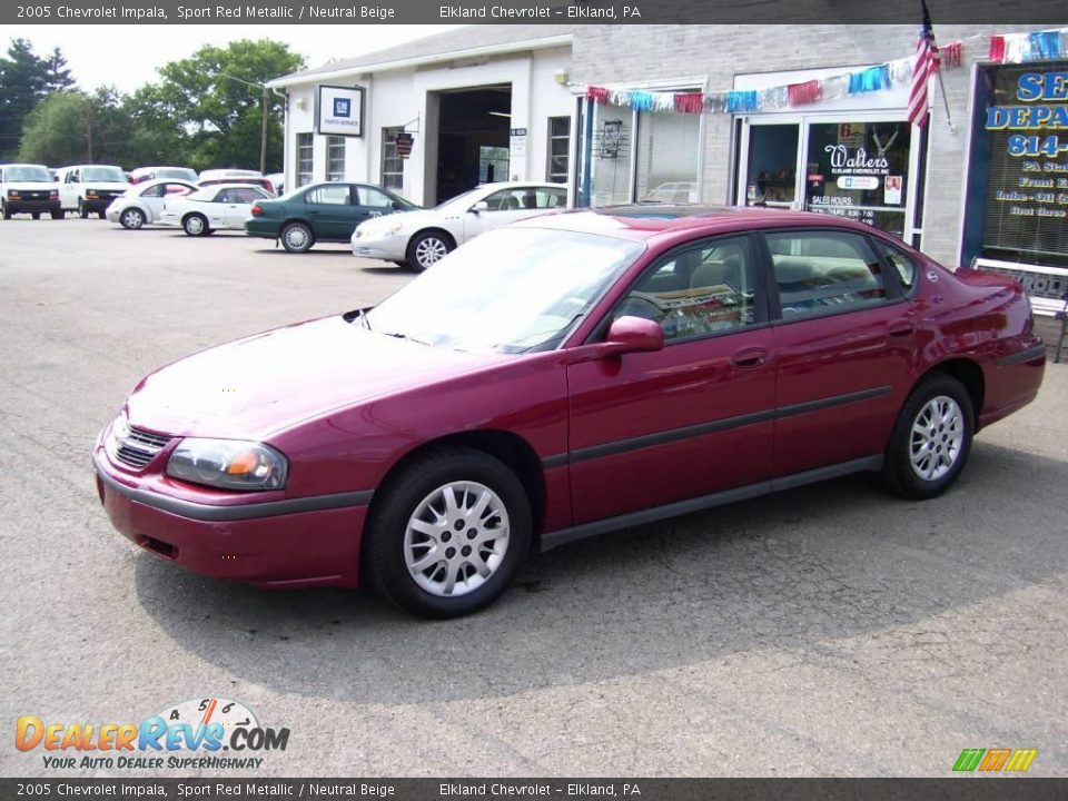 2005 Chevrolet Impala Sport Red Metallic / Neutral Beige Photo #3