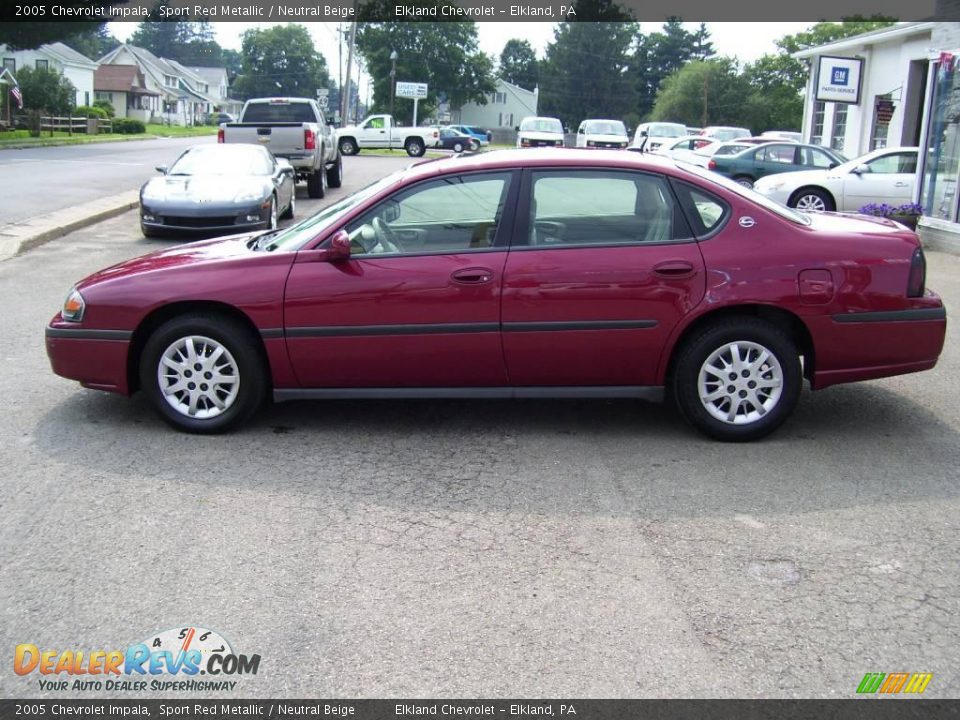 2005 Chevrolet Impala Sport Red Metallic / Neutral Beige Photo #8