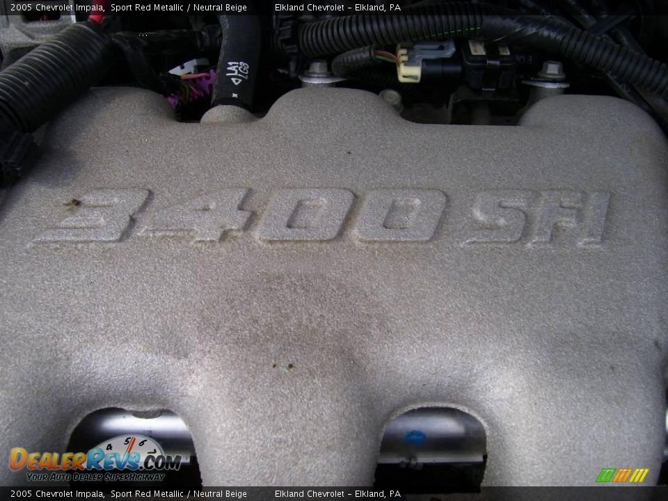 2005 Chevrolet Impala Sport Red Metallic / Neutral Beige Photo #12