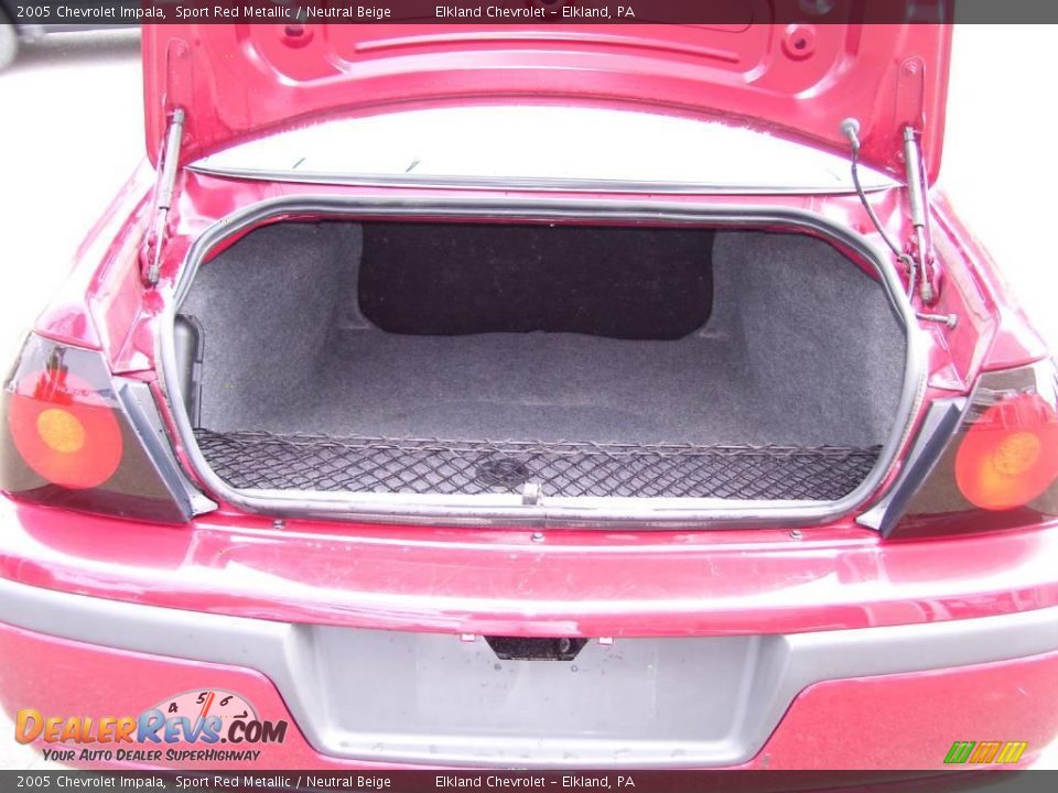 2005 Chevrolet Impala Sport Red Metallic / Neutral Beige Photo #15