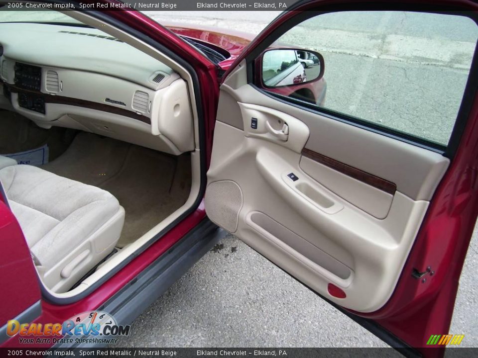 2005 Chevrolet Impala Sport Red Metallic / Neutral Beige Photo #16