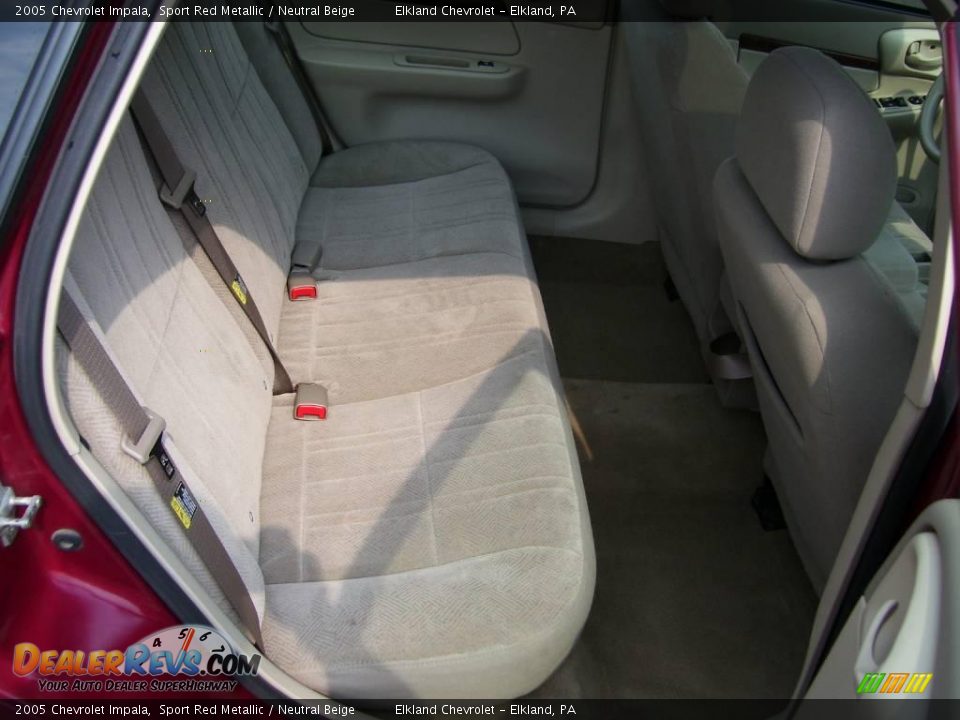 2005 Chevrolet Impala Sport Red Metallic / Neutral Beige Photo #19
