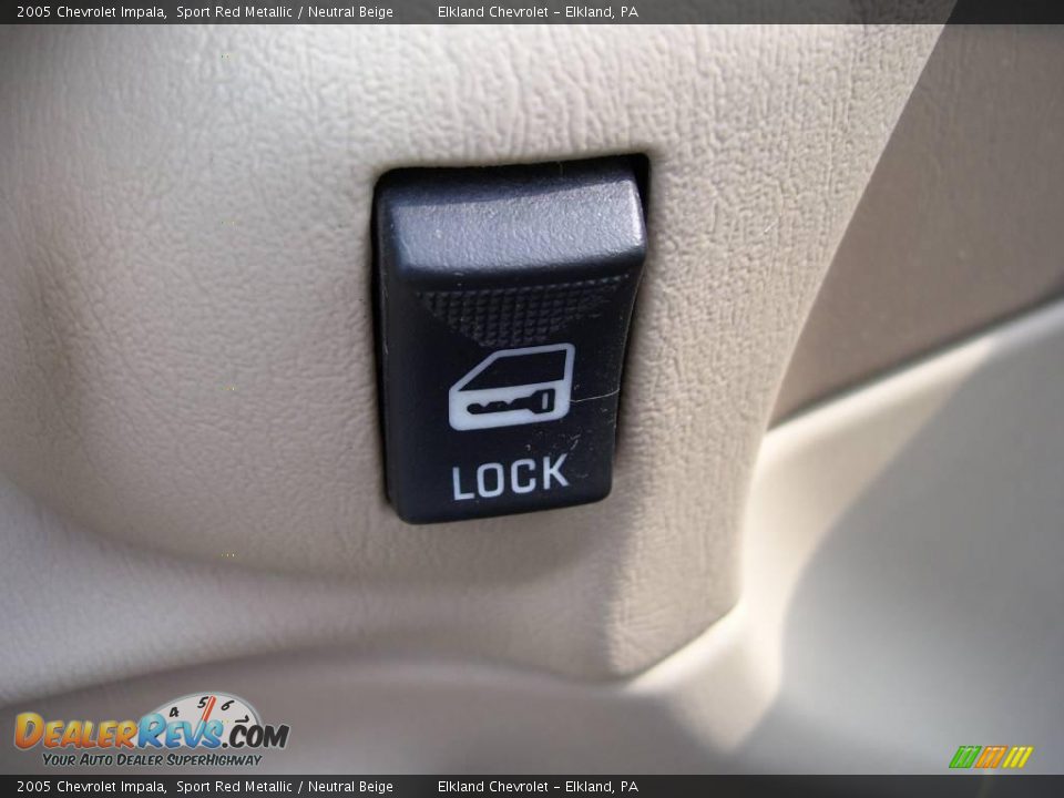 2005 Chevrolet Impala Sport Red Metallic / Neutral Beige Photo #24