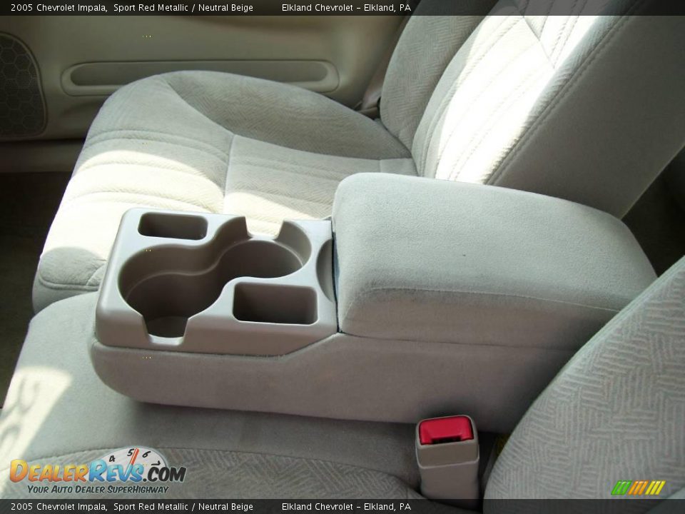 2005 Chevrolet Impala Sport Red Metallic / Neutral Beige Photo #29