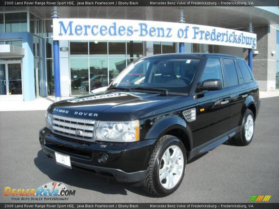 2006 Land Rover Range Rover Sport HSE Java Black Pearlescent / Ebony Black Photo #1