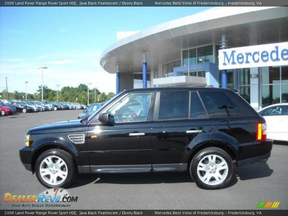 2006 Land Rover Range Rover Sport HSE Java Black Pearlescent / Ebony Black Photo #2