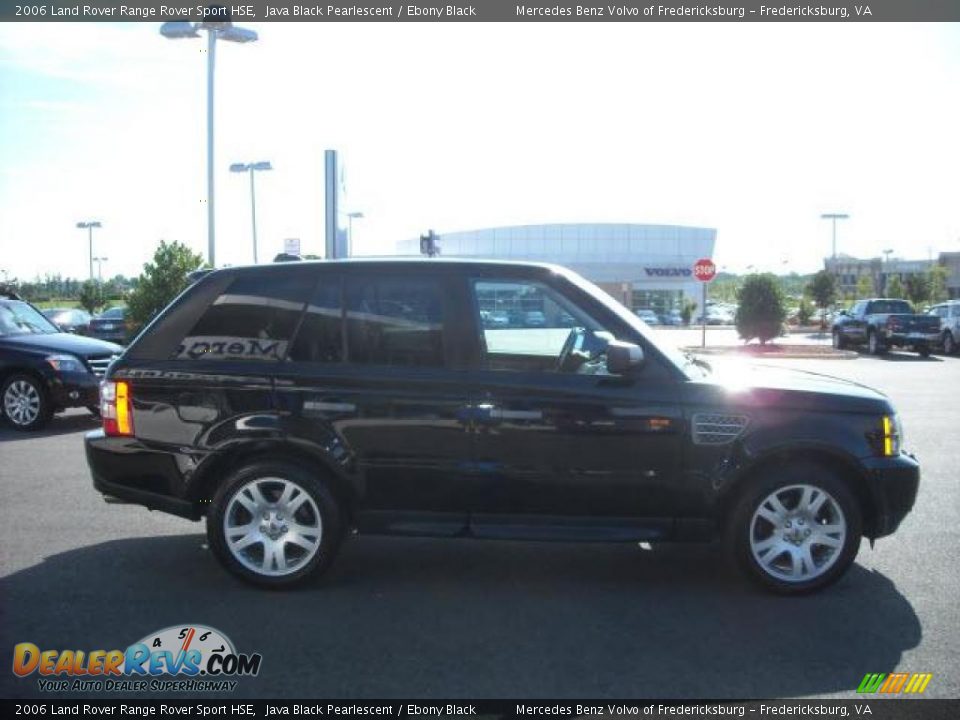 2006 Land Rover Range Rover Sport HSE Java Black Pearlescent / Ebony Black Photo #6