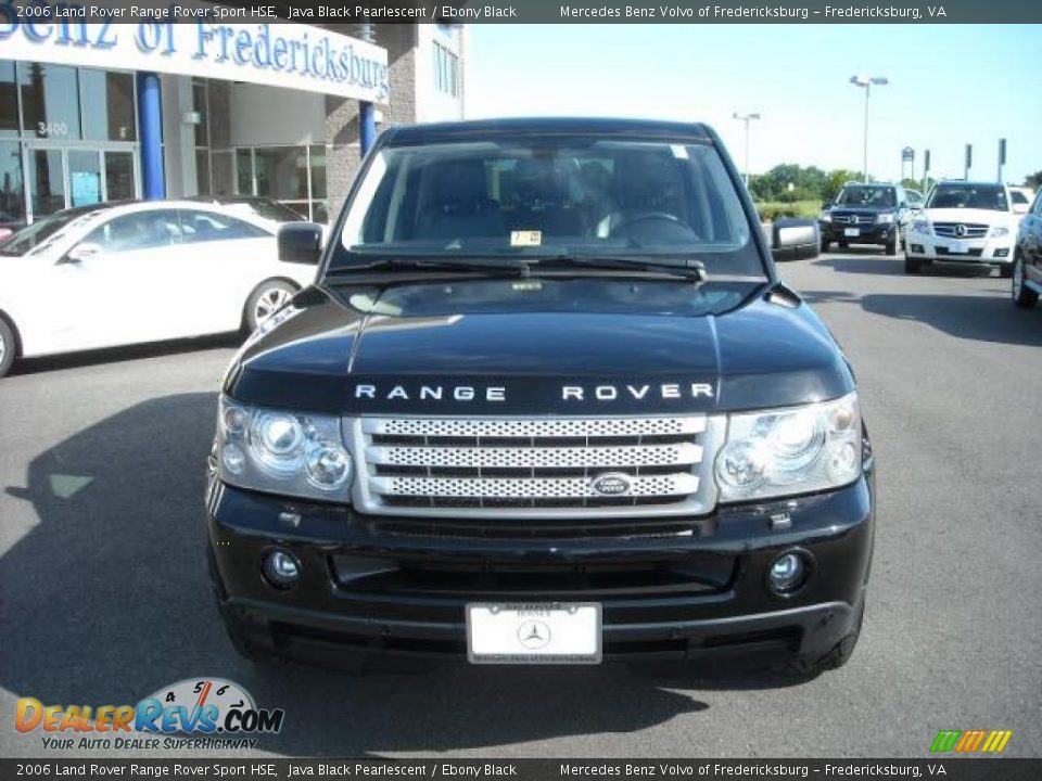 2006 Land Rover Range Rover Sport HSE Java Black Pearlescent / Ebony Black Photo #8