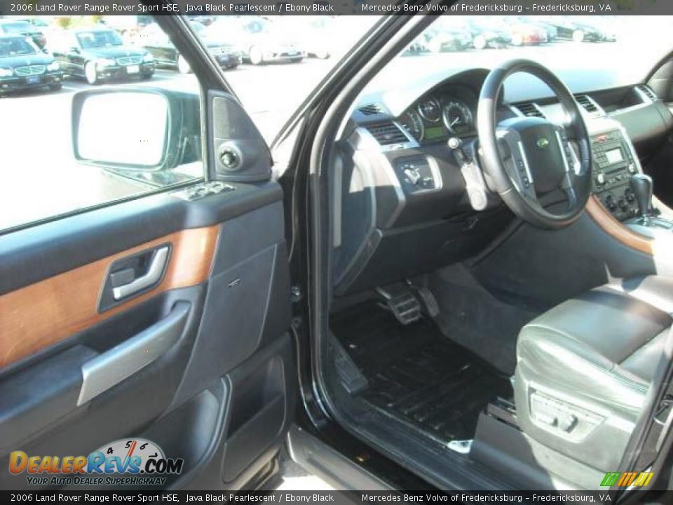2006 Land Rover Range Rover Sport HSE Java Black Pearlescent / Ebony Black Photo #9