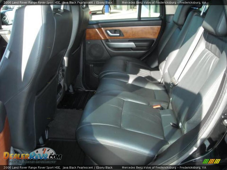 2006 Land Rover Range Rover Sport HSE Java Black Pearlescent / Ebony Black Photo #11