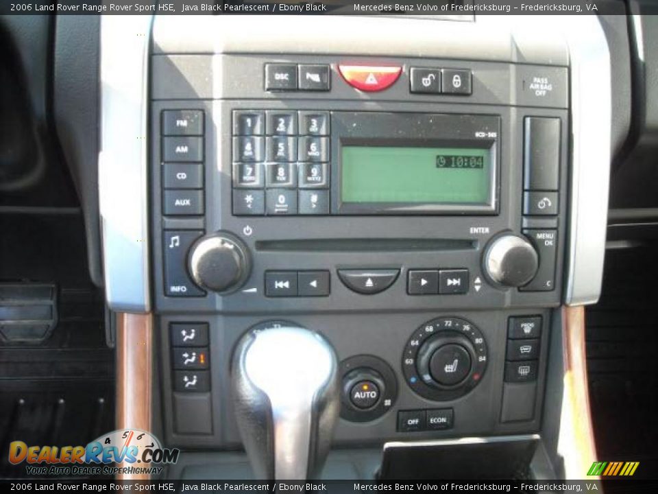 2006 Land Rover Range Rover Sport HSE Java Black Pearlescent / Ebony Black Photo #13