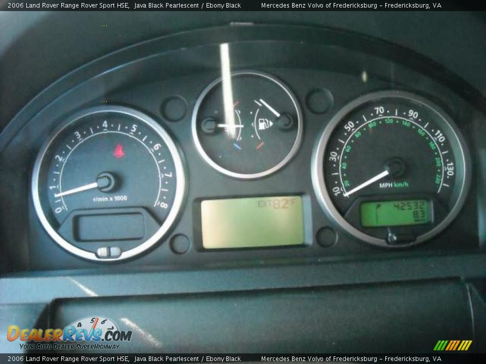 2006 Land Rover Range Rover Sport HSE Java Black Pearlescent / Ebony Black Photo #14