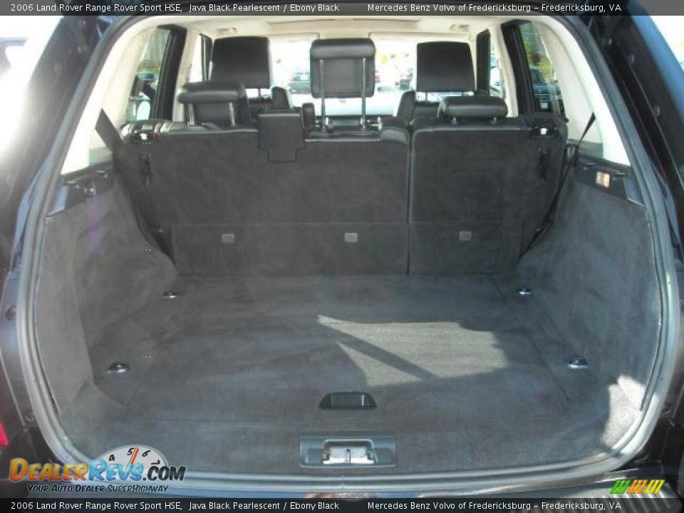 2006 Land Rover Range Rover Sport HSE Java Black Pearlescent / Ebony Black Photo #15