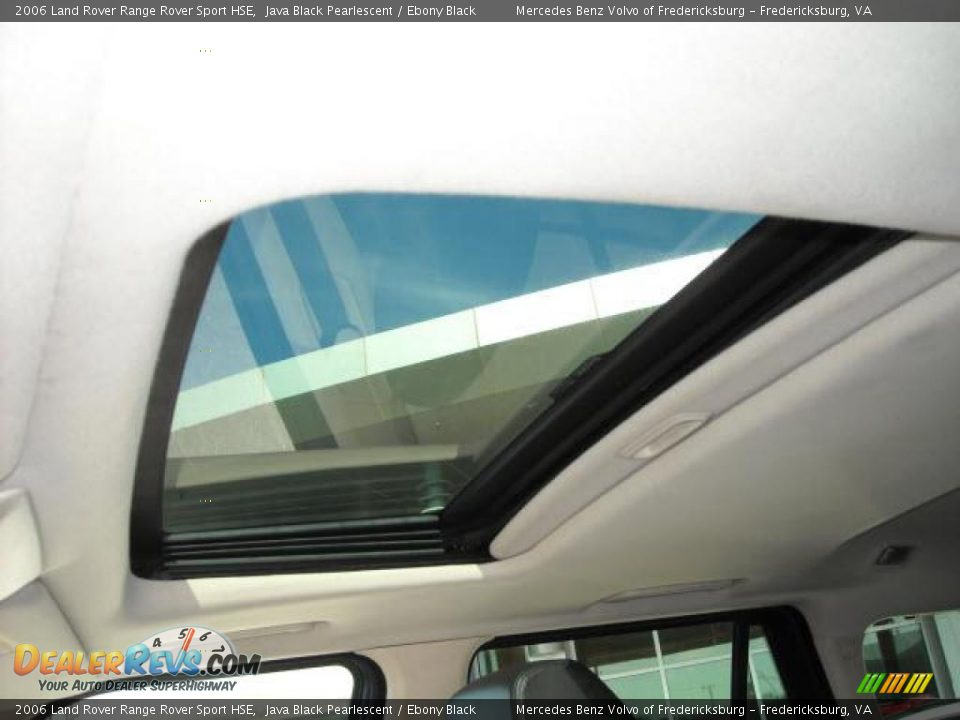 2006 Land Rover Range Rover Sport HSE Java Black Pearlescent / Ebony Black Photo #17