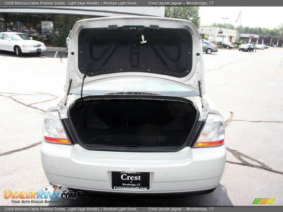 2008 Mercury Sable Premier Sedan Light Sage Metallic / Medium Light Stone Photo #7