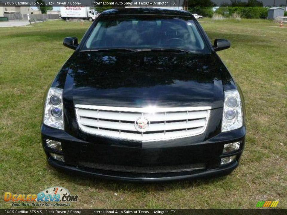 2006 Cadillac STS V6 Black Raven / Ebony Photo #1