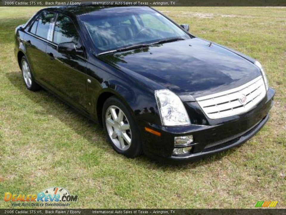 2006 Cadillac STS V6 Black Raven / Ebony Photo #2