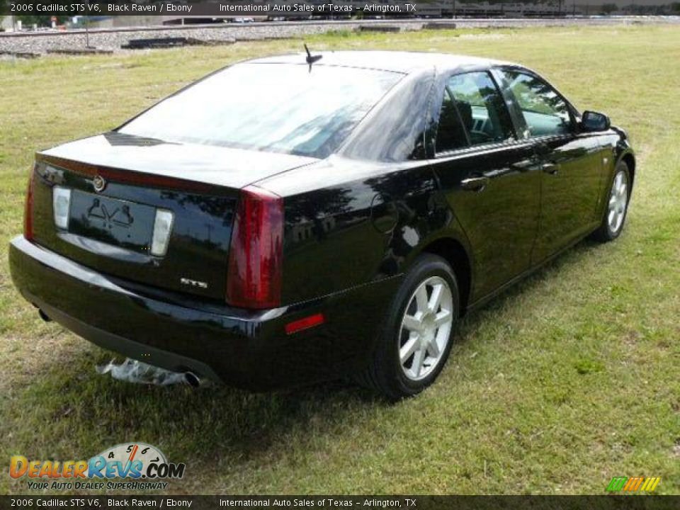 2006 Cadillac STS V6 Black Raven / Ebony Photo #4