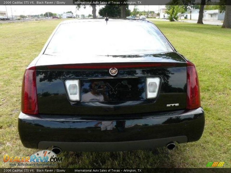 2006 Cadillac STS V6 Black Raven / Ebony Photo #5