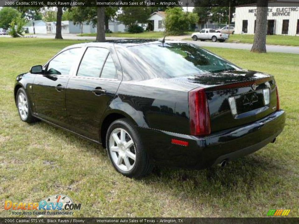 2006 Cadillac STS V6 Black Raven / Ebony Photo #6