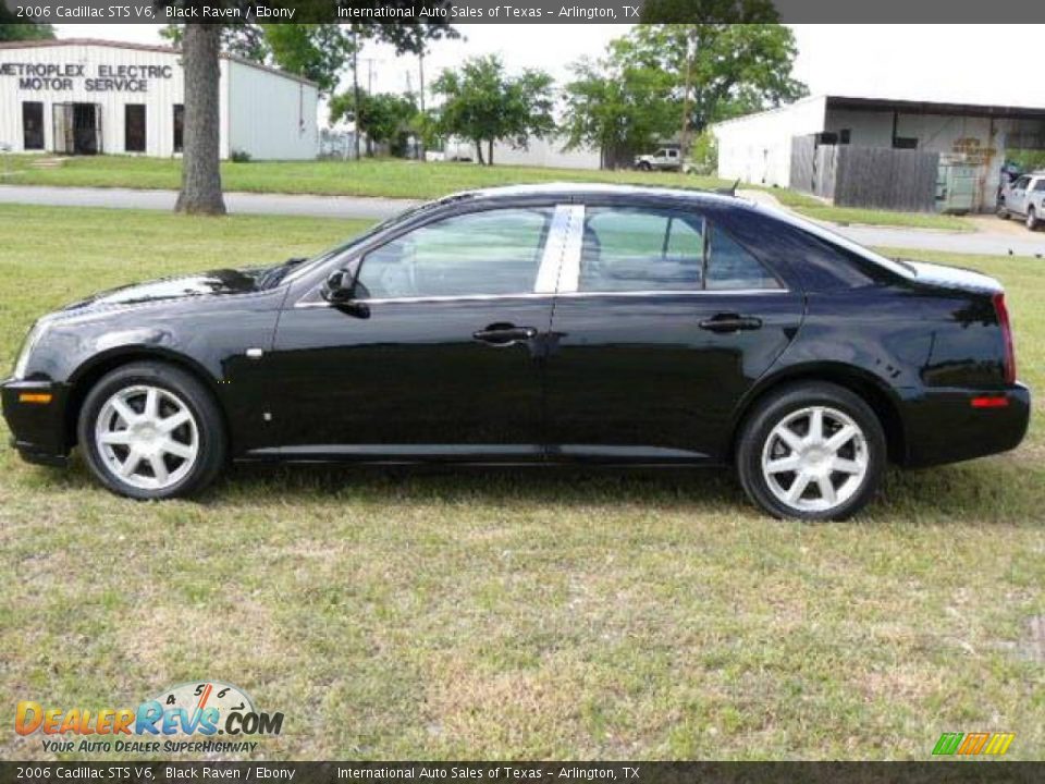 2006 Cadillac STS V6 Black Raven / Ebony Photo #7