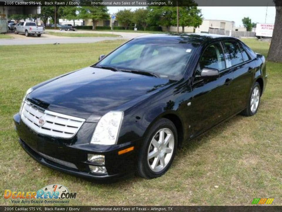 2006 Cadillac STS V6 Black Raven / Ebony Photo #8