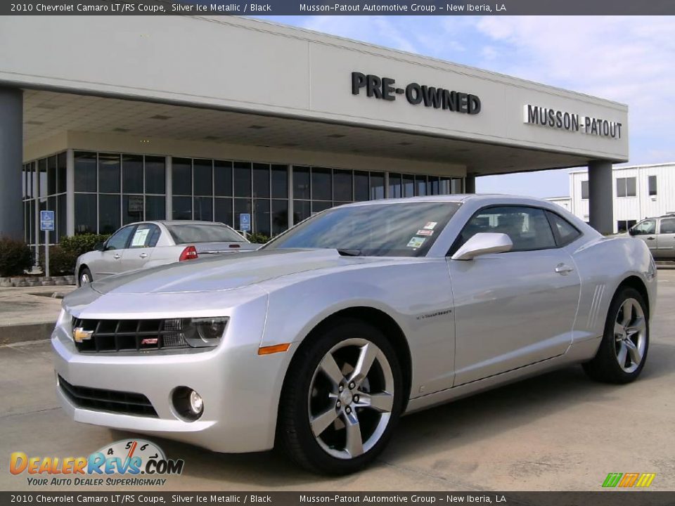2010 Chevrolet Camaro LT/RS Coupe Silver Ice Metallic / Black Photo #1