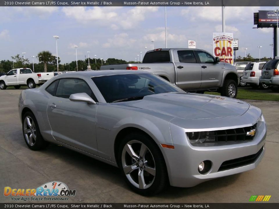 2010 Chevrolet Camaro LT/RS Coupe Silver Ice Metallic / Black Photo #3