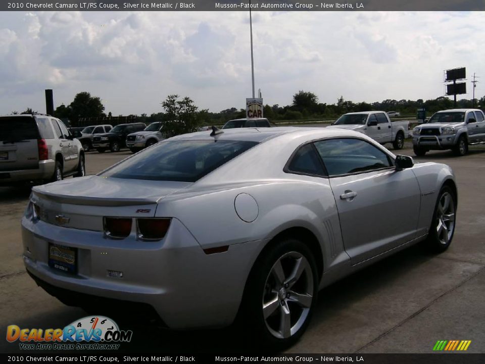 2010 Chevrolet Camaro LT/RS Coupe Silver Ice Metallic / Black Photo #5