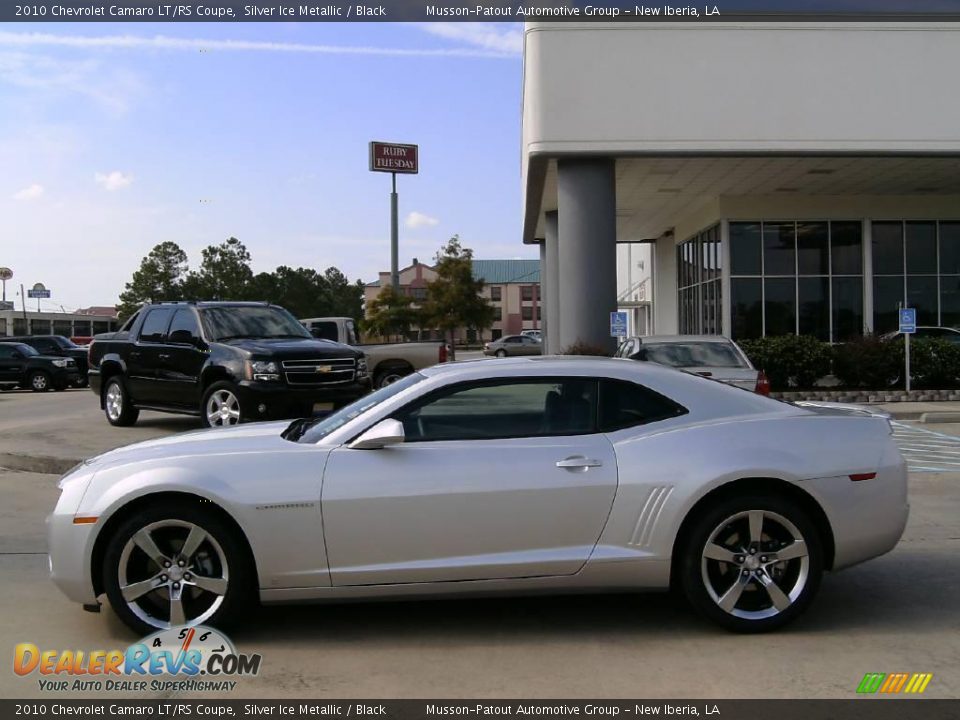 2010 Chevrolet Camaro LT/RS Coupe Silver Ice Metallic / Black Photo #8