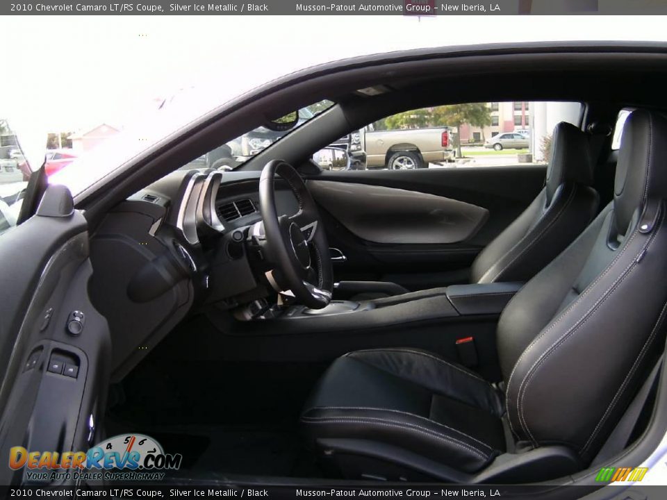 2010 Chevrolet Camaro LT/RS Coupe Silver Ice Metallic / Black Photo #9