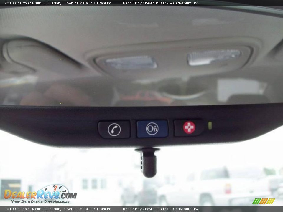 2010 Chevrolet Malibu LT Sedan Silver Ice Metallic / Titanium Photo #21
