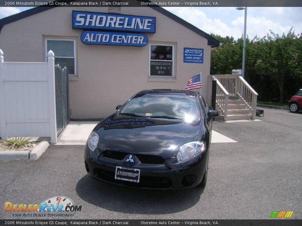 2006 Mitsubishi Eclipse GS Coupe Kalapana Black / Dark Charcoal Photo #1