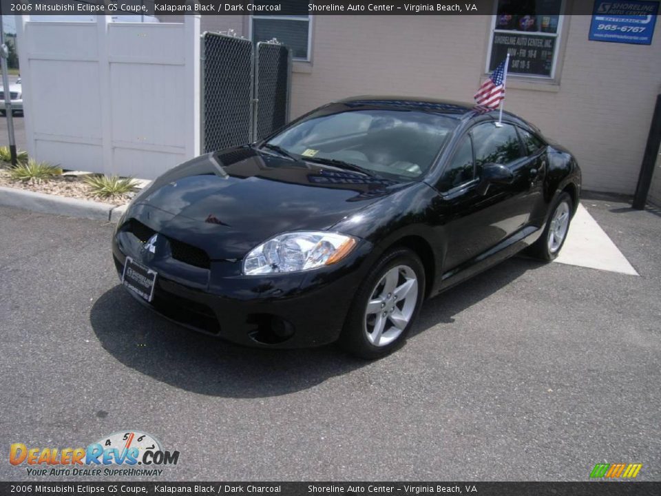 2006 Mitsubishi Eclipse GS Coupe Kalapana Black / Dark Charcoal Photo #2