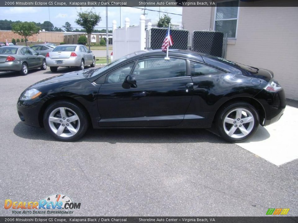 2006 Mitsubishi Eclipse GS Coupe Kalapana Black / Dark Charcoal Photo #3