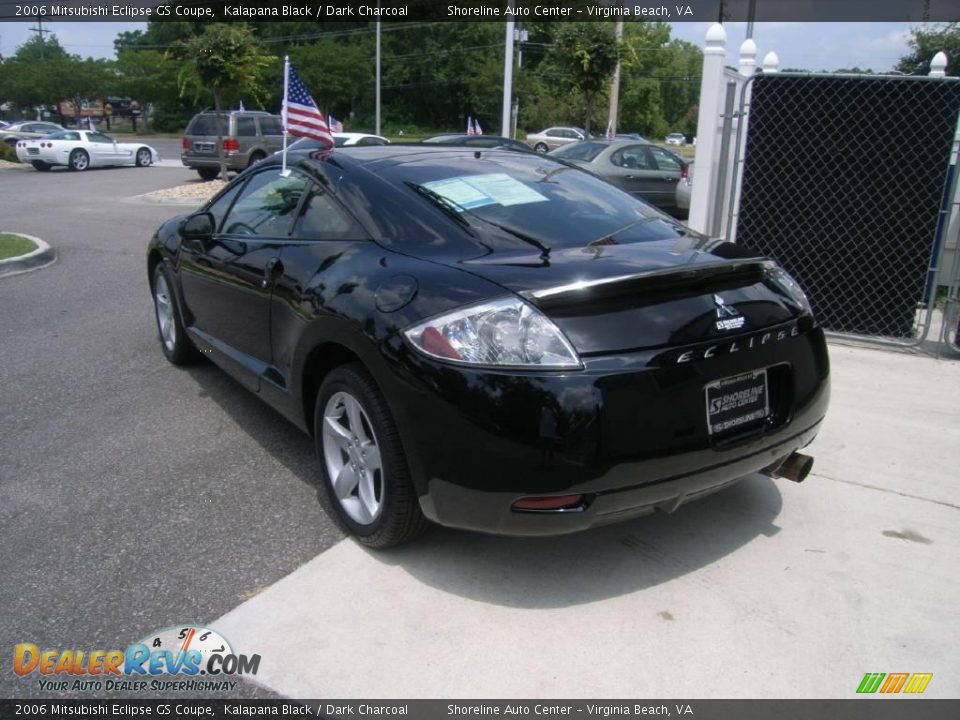 2006 Mitsubishi Eclipse GS Coupe Kalapana Black / Dark Charcoal Photo #4