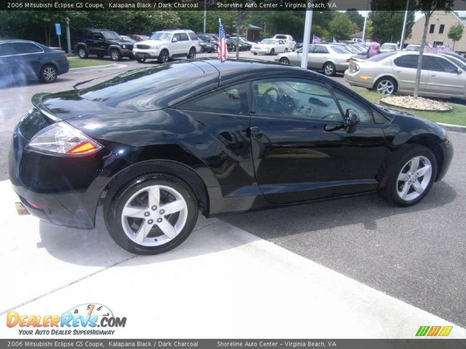 2006 Mitsubishi Eclipse GS Coupe Kalapana Black / Dark Charcoal Photo #7