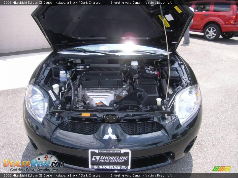 2006 Mitsubishi Eclipse GS Coupe Kalapana Black / Dark Charcoal Photo #9