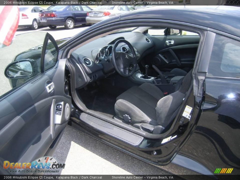 2006 Mitsubishi Eclipse GS Coupe Kalapana Black / Dark Charcoal Photo #11