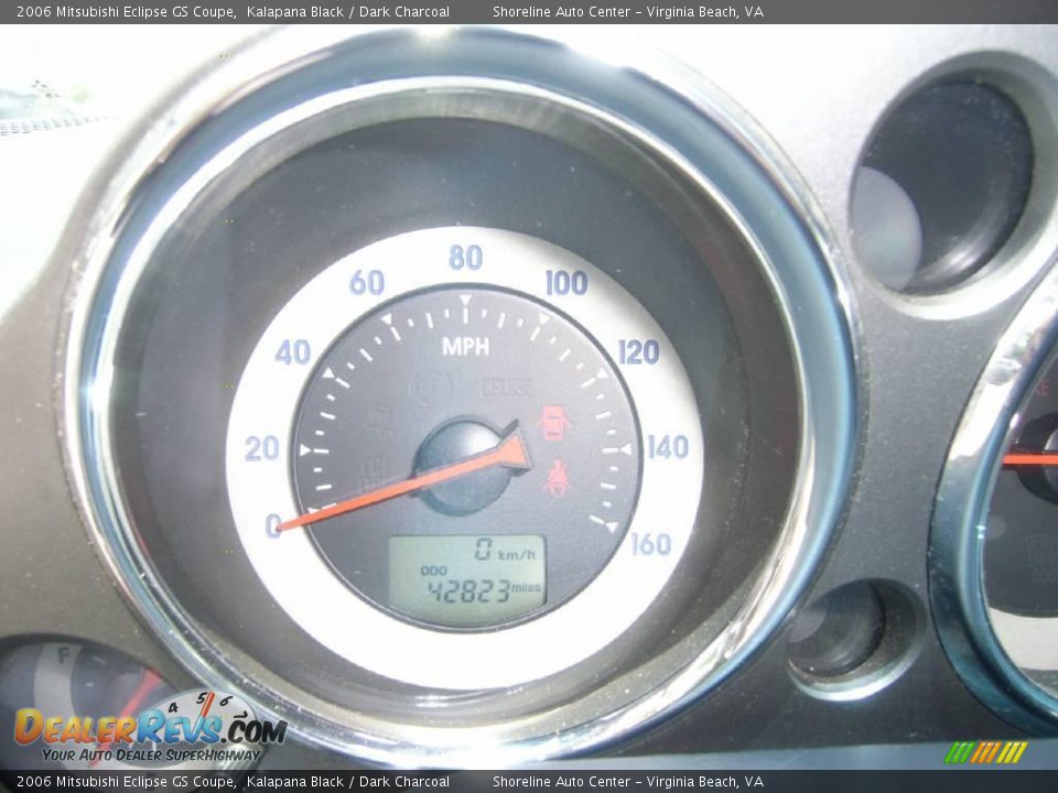 2006 Mitsubishi Eclipse GS Coupe Kalapana Black / Dark Charcoal Photo #14