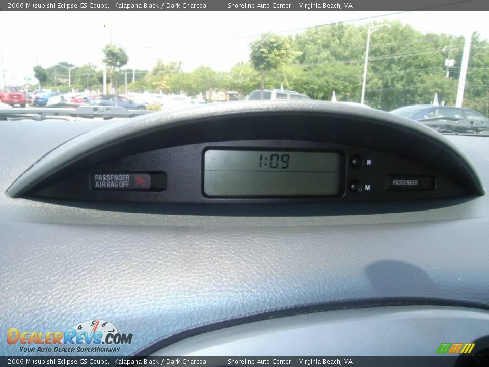 2006 Mitsubishi Eclipse GS Coupe Kalapana Black / Dark Charcoal Photo #16